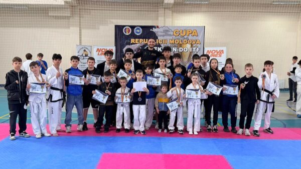 IPLPS AVANTE, performanță de excepție la Cupa Republicii Moldova la Taekwondo ITF: 30 de medalii cucerite